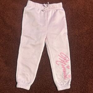 Disney Pink Sweatpants for Kids